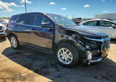 2022 Chevrolet Equinox Lt, daño Frontal, Copart lote 57321206, foto 4 de 15