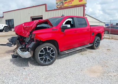 2023 Chevrolet Silverado 1500 4wd  Standard Bed Lt, Front End damage, Iaai lot 45265680, photo 2 of 17