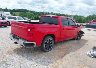 2023 Chevrolet Silverado 1500 4wd  Standard Bed Lt, Front End damage, Iaai lot 45265680, photo 4 of 17