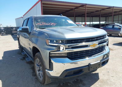 2021 Chevrolet Silverado 1500 2wd  Short Bed Lt, пошкодження: Лівий бік, Iaai лот 45256087