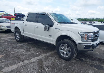 2019 Ford F-150 King Ranch, Rear damage, Iaai lot 45231013