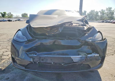 2025 Tesla Model Y, Front End damage, Copart lot 54224746, photo 5 of 15