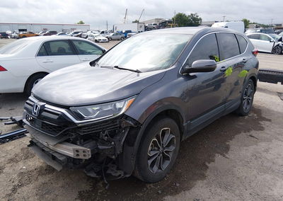 2020 Honda Cr-v 2wd Ex-l, пошкодження: Правий бік, Iaai лот 45298410, фото 2 з 17