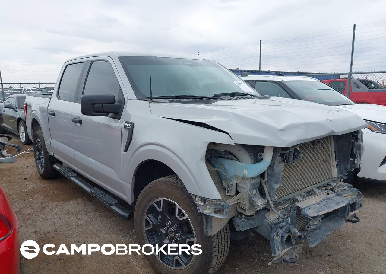 2024 Ford F-150 Stx, Front End damage, Iaai lot 44852253