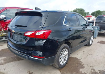 2020 Chevrolet Equinox Fwd Lt 1.5l Turbo, Front End damage, Iaai lot 45297188, photo 4 of 17