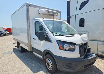 2022 Ford Transit Refrigerated Box Truck, пошкодження: Передня частина, Copart лот 60716886, фото 4 з 6