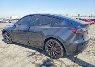2025 Tesla Model Y, Front End damage, Copart lot 54224746, photo 2 of 15