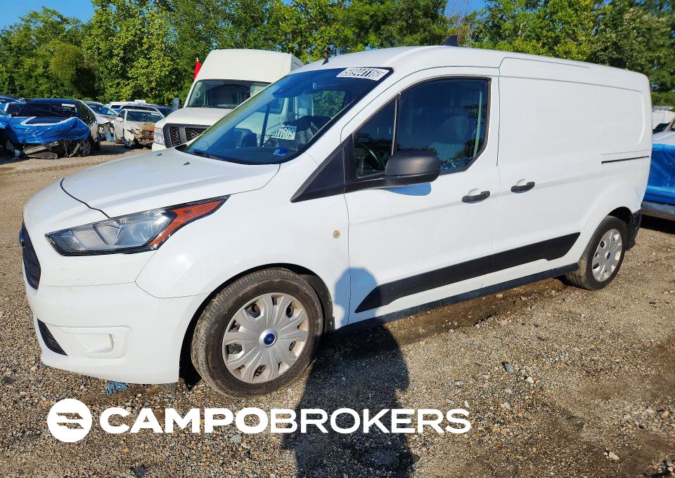 2020 Ford Transit Connect Xl Delivery Van, daño Frontal, Copart lote 56770936