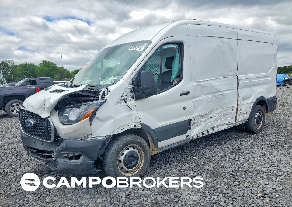2023 Ford Transit T-150, daño Frontal, Copart lote 56797576