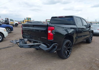2024 Chevrolet Silverado 1500 2wd  Short Bed Custom, Rear damage, Iaai lot 44937447, photo 6 of 6