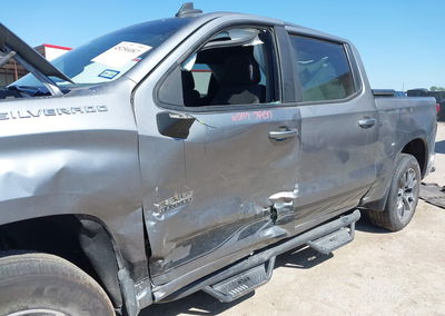 2021 Chevrolet Silverado 1500 2wd  Short Bed Lt, Left Side damage, Iaai lot 45256087, photo 6 of 16