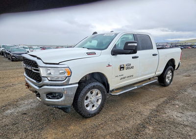 2024 Ram 2500 Big Horn, Front End damage, Copart lot 53434646