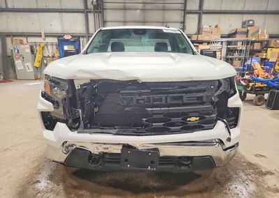 2024 Chevrolet Silverado C1500, daño Frontal, Copart lote 62885476, foto 5 de 6