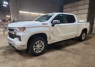 2025 Chevrolet Silverado K1500 Lt, daño Lateral, Copart lote 61314806