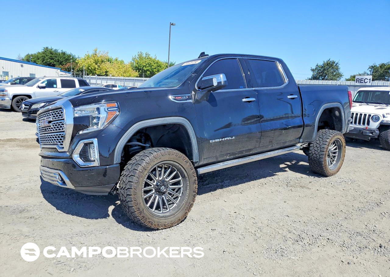 2019 Gmc Sierra K1500 Denali, пошкодження: Передня частина, Copart лот 60520766
