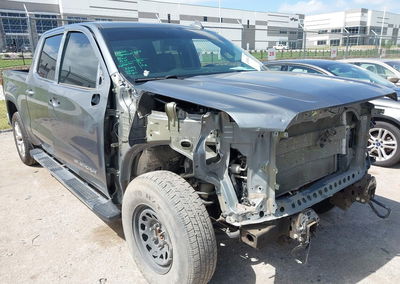 2021 Gmc Sierra 1500 4wd  Short Box Slt, daño Frontal, Iaai lote 45380444, foto 6 de 15