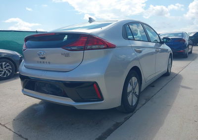 2019 Hyundai Ioniq Hybrid Blue, daño Normal Wear & Tear, Iaai lote 45405662, foto 4 de 6