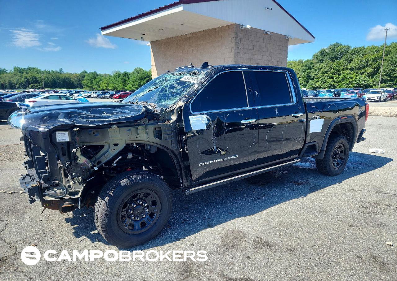 2021 Gmc Sierra K3500 Sle, пошкодження: Передня частина, Copart лот 63425926