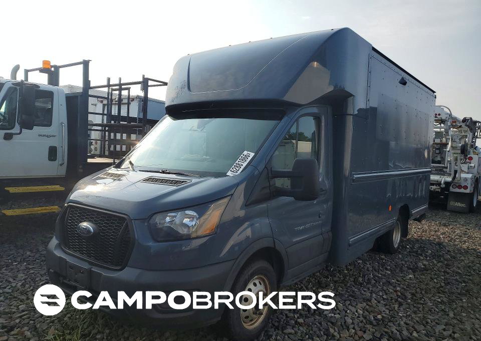2021 Ford Transit Step Van, uszkodzenie: Tył, Copart lot 62881866