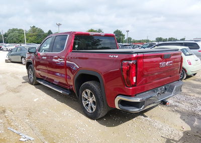 2021 Gmc Sierra 1500 4wd  Short Box Slt, daño Granizo, Iaai lote 45490143, foto 3 de 21
