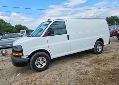 2021 Chevrolet Express G2500, daño Frontal, Copart lote 63309496, foto 1 de 6