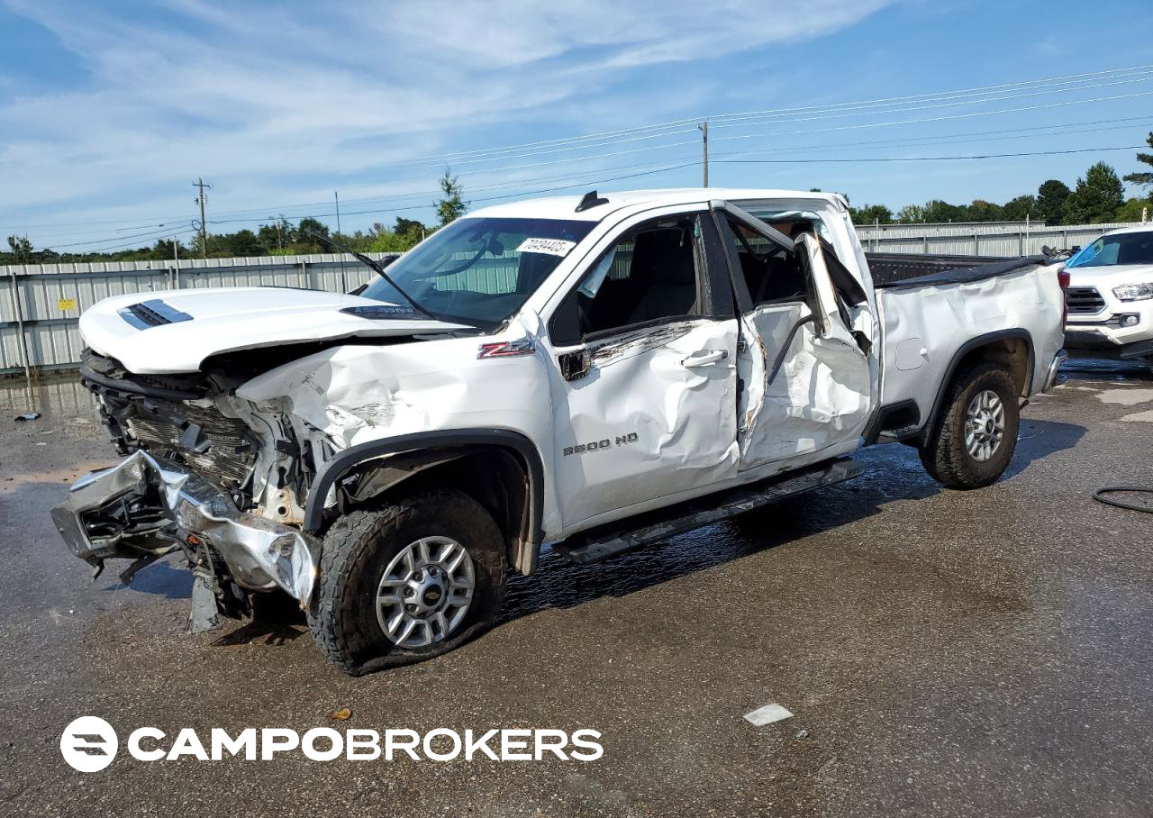 2021 Chevrolet Silverado K2500 Heavy Duty Lt, daño Generalizado, Copart lote 70494405
