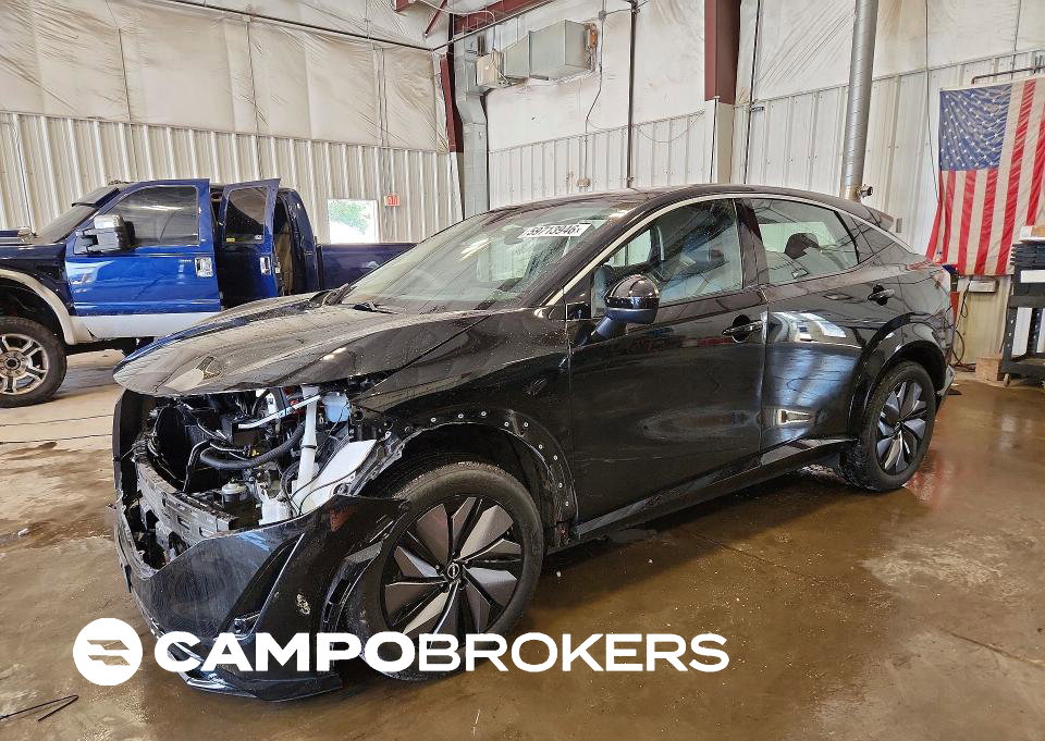 2023 Nissan Ariya Engage, daño Frontal, Copart lote 59713946