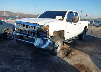 2019 Chevrolet Silverado 2500hd Wt, daño Lateral izquierdo, Iaai lote 44333294, foto 2 de 6