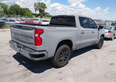 2024 Chevrolet Silverado 1500, daño Frontal, Iaai lote 45465969, foto 4 de 6
