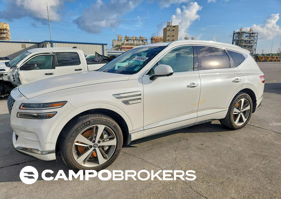 2021 Genesis Gv80 3.5t Advanced+, uszkodzenie: Zalanie, Copart lot 59695666