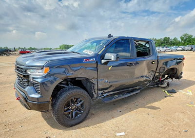 2020 Chevrolet Silverado K1500 Trail Boss Custom, daño Lateral, Copart lote 50462456, foto 1 de 12
