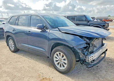 2025 Toyota Grand Highlander Hybrid Xle, Front End damage, Copart lot 58629026, photo 4 of 6