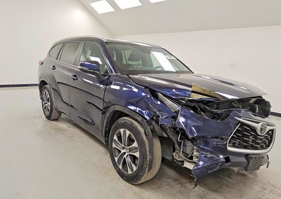 2024 Toyota Highlander Xle, пошкодження: Передня частина, Copart лот 85971345, фото 4 з 6