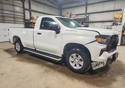 2024 Chevrolet Silverado C1500, daño Frontal, Copart lote 62885476, foto 4 de 6