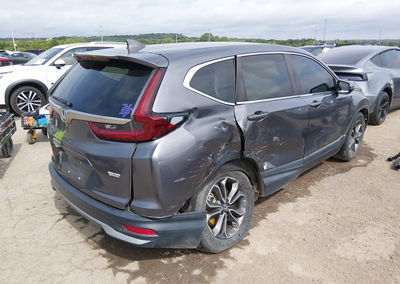 2020 Honda Cr-v 2wd Ex-l, пошкодження: Правий бік, Iaai лот 45298410, фото 4 з 17