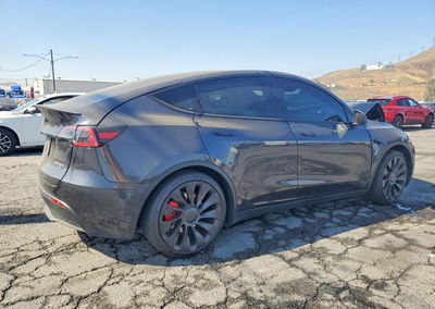 2025 Tesla Model Y, Front End damage, Copart lot 54224746, photo 3 of 15