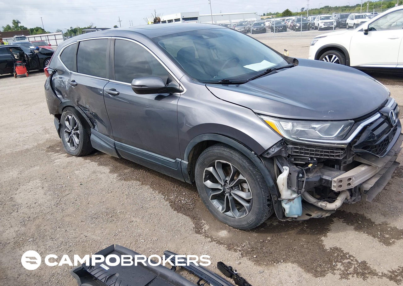2020 Honda Cr-v 2wd Ex-l, пошкодження: Правий бік, Iaai лот 45298410
