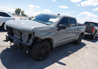 2024 Chevrolet Silverado 1500, daño Frontal, Iaai lote 45465969, foto 2 de 6