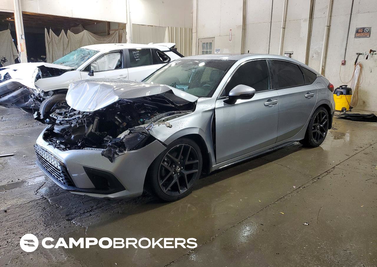 2023 Honda Civic Sport Touring, daño Frontal, Copart lote 61538866