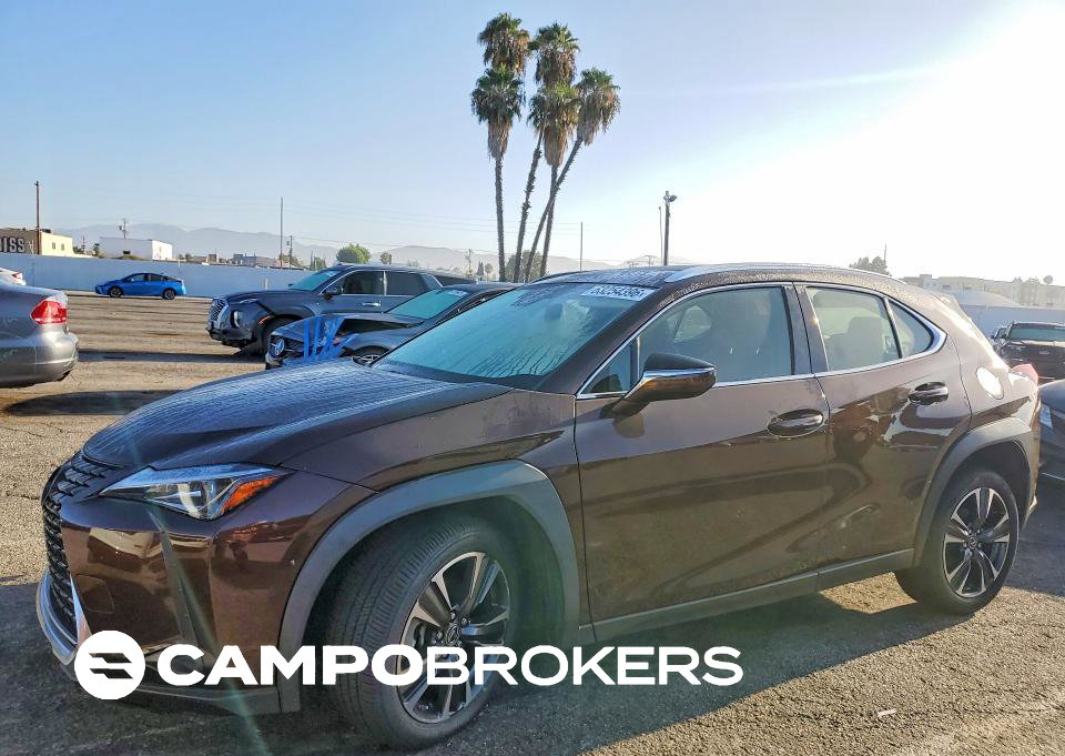 2019 Lexus Ux 200, daño Frontal, Copart lote 63254396