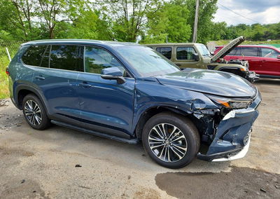 2026 Toyota Grand Highlander Hybrid Max Platinum, пошкодження: Передня частина, Copart лот 60743266, фото 4 з 6