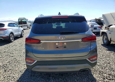 2019 Hyundai Santa Fe Ultimate 2.0t, uszkodzenie: Bok, Copart lot 61885736, zdjęcie 6 z 13