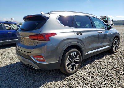 2019 Hyundai Santa Fe Ultimate 2.0t, uszkodzenie: Bok, Copart lot 61885736, zdjęcie 3 z 13