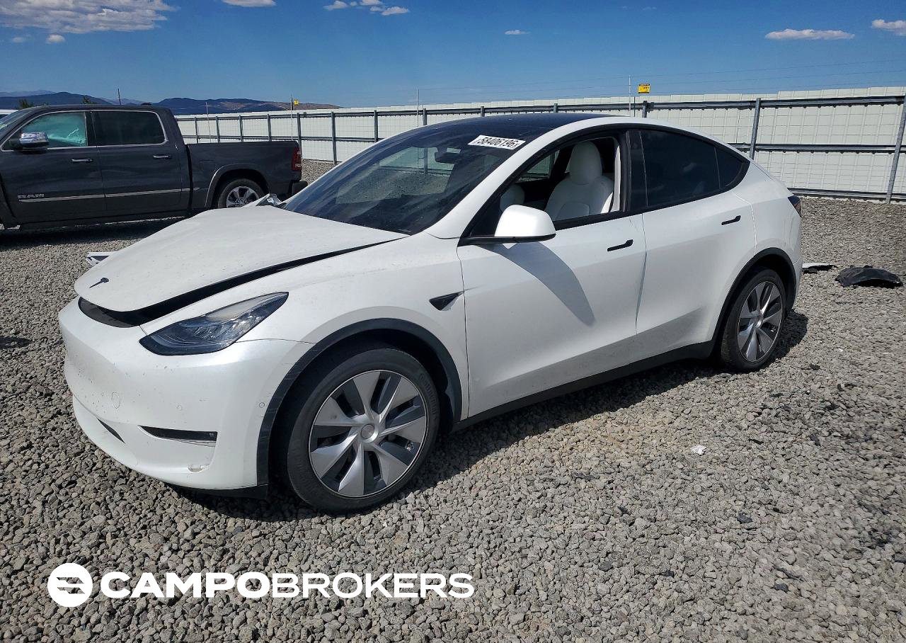 2022 Tesla Model Y, uszkodzenie: Przód, Copart lot 58406196
