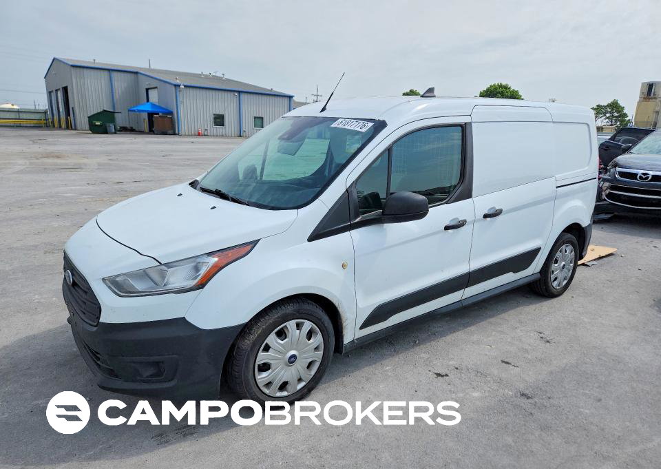 2020 Ford Transit Connect Xl, daño Burn - Engine, Copart lote 61817176