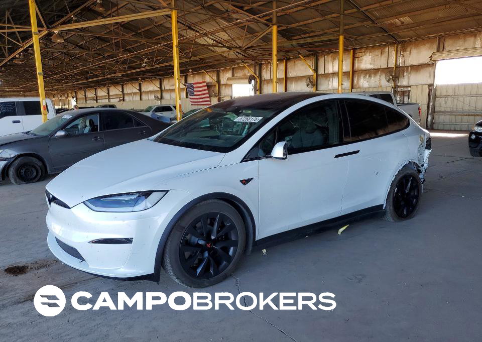 2023 Tesla Model X, uszkodzenie: Tył, Copart lot 57268176