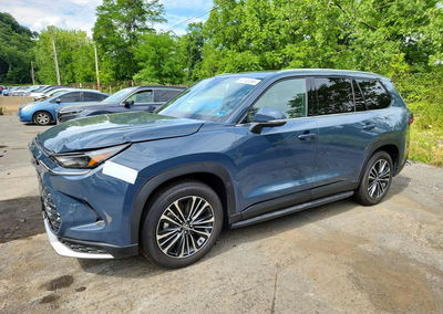 2026 Toyota Grand Highlander Hybrid Max Platinum, пошкодження: Передня частина, Copart лот 60743266