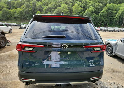 2026 Toyota Grand Highlander Hybrid Max Platinum, пошкодження: Передня частина, Copart лот 60743266, фото 6 з 6