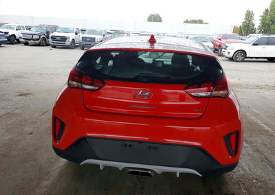 2019 Hyundai Veloster 2.0l, daño Frontal, Copart lote 63678476, foto 6 de 6