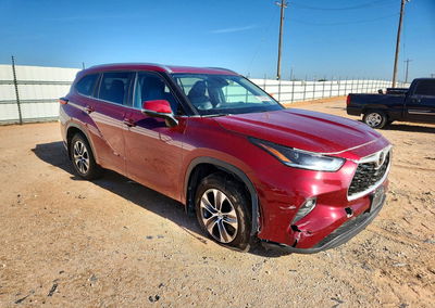 2023 Toyota Highlander Xle, пошкодження: Бік, Copart лот 57392436, фото 4 з 6